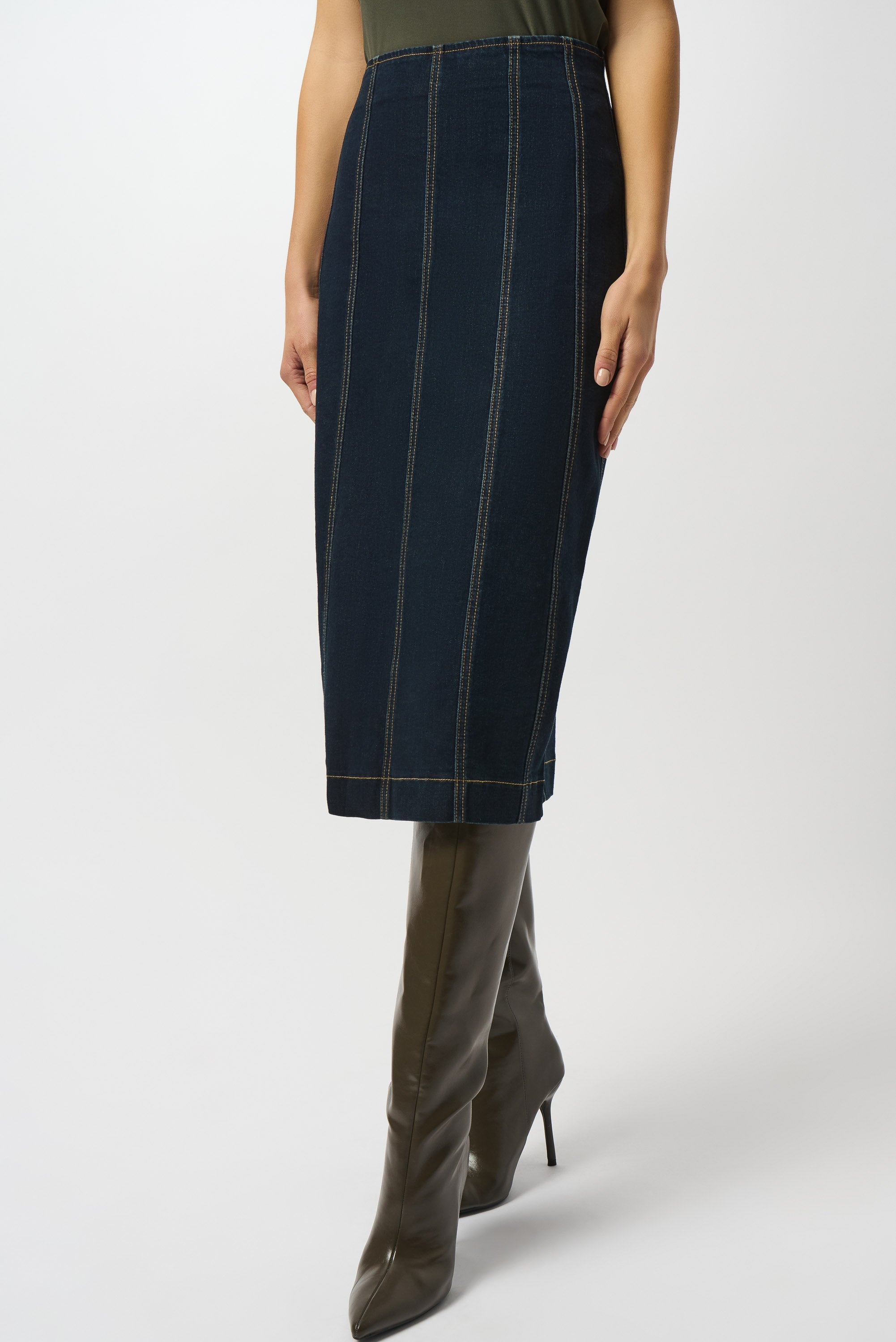 Joseph Ribkoff Denim Skirt 253996